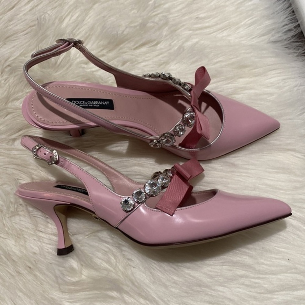 New Dolce & Gabbana‎ Lori Slingback pumps size 36EU - Picture 14 of 14